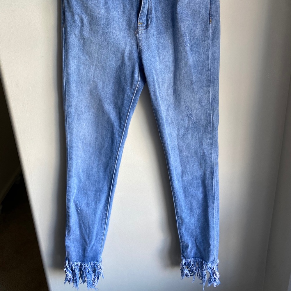 Fringe jeans